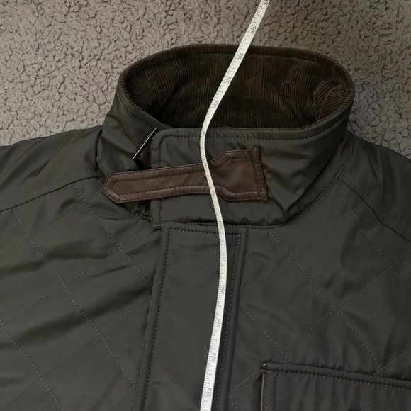 EREDI PISANO Size M Grey Polyester Zip Jacket - Picture 10 of 11